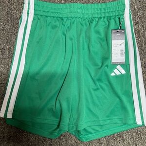 New Adidas Kid’s Shorts Green XL